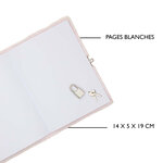 Journal Intime Peluche I Love You - Draeger paris