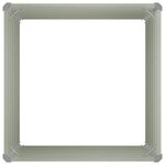 vidaXL Jardinière surélevée Marron 100x100x77 cm Acier galvanisé