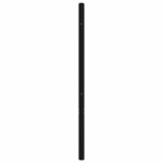 vidaXL Tête de lit de remplacement métal noir 90 cm