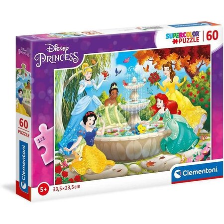 Clementoni - 26064 - SuperColor 60 pieces - Princess