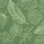 vidaXL Coussins de palette 3 Pièces motif de feuilles tissu Oxford