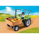 PLAYMOBIL 71249 - Country Tracteur avec remorque