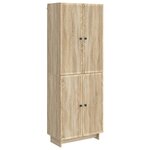 vidaXL Ensemble de Meubles 2 Pièces Chêne Sonoma 66 x 34 5 x 90 cm