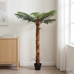 vidaXL Arbre Cocuspalm artificiel Vert 70 x 18 x 140 cm
