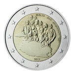 2 euros commémorative Malte 2013 UNC - Gouvernement autonome.
