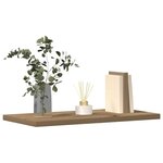 vidaXL Étagères murales 4 Pièces chêne artisanal 40x20x1 5 cm