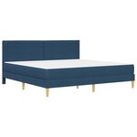 vidaXL Cadre de lit 200 x 200 cm Bleu