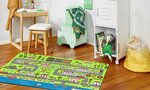 Tapis enfant Circuit de voiture 100 x 160 cm - Multicolore