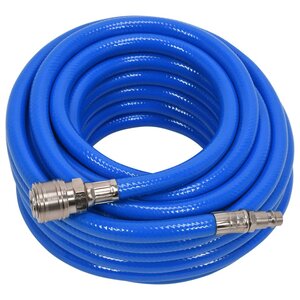 YATO Tuyau d'air avec raccord PVC 8 mm x 10 m Bleu