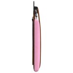 vidaXL Tête de lit suspendue Avec lumière LED Rose PU antique