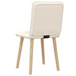vidaXL Chaises à manger lot de 2 Lin