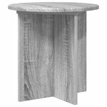 vidaXL Support de Plante 2 pièces Sonoma gris 40 x 40 x 40 cm