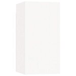 vidaXL Ensemble de meubles TV 4 Pièces Blanc Bois d'ingénierie