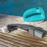 SPOOL Brosse a main luxe avec petite brosse de précision détachable