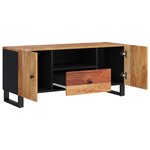 vidaXL Meuble TV 105x33 5x46 cm bois d'acacia solide et d'ingénierie