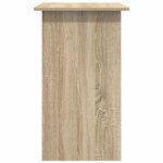 vidaXL Bureau Chêne sonoma 80x45x74 cm Bois d’ingénierie