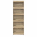 vidaXL Bibliothèque 2 Pièces Sonoma 80 x 30 x 155 cm Bois d'ingénierie
