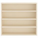 vidaXL Boîte d'Exposition en Bois Marron 40 x 8 5 x 37 cm Contreplaqué