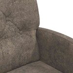 vidaXL Chaises de salle à manger 2 Pièces Gris foncé 58 x 67 x 97 cm