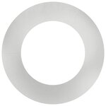 vidaXL Anneaux d'arbre plats 5 Pièces Argent Ø30 / 60 cm Acier inoxydable