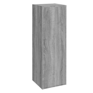 vidaXL Meubles TV Sonoma gris 30 5x30x90 cm Bois d'ingénierie