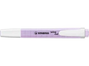 Surligneur Swing cool Edition Pastel Pointe Biseau 1 - 4 mm Lilas pastel STABILO