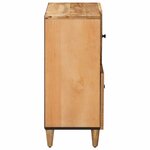 vidaXL Armoires de rangement avec stockage Marron 80 x 33 5 x 75 cm