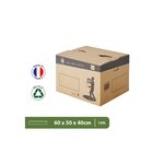 Pack and Move - Lot 30 cartons déménagement automatique - 60 x 50 x 40 cm - Poignées renforcées