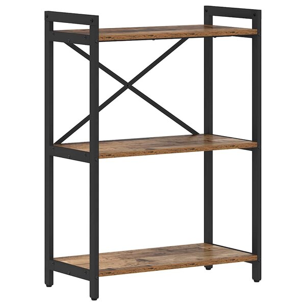 vidaXL Bibliothèque Bois ancien 60 x 30 x 83 cm Bois d'ingénierie