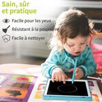 ACROPAQ Tablette Dessin Enfant 10 pouces- Ardoise Magique Ecran couleur LCD- tablette LCD-(Pile CR2025 incluse) Bleu
