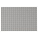 vidaXL Couverture lestée Gris 122x183 cm 9 kg Tissu