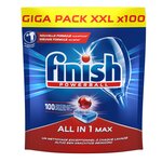 Pastilles Lave-Vaisselle Powerball All in One Max - 100 Tablettes Lave-Vaisselle FINISH