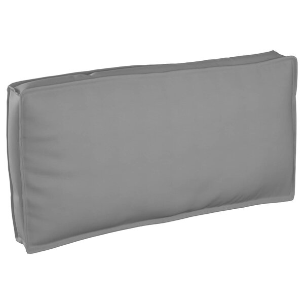 vidaXL Coussin Gris 120 x 60 x 12 cm Tissu Oxford
