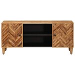 vidaXL Armoires de rangement avec stockage Marron 105 x 33 5 x 46 cm