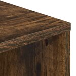 vidaXL Buffet Chêne fumé 73 5 x 24 x 69 5 cm