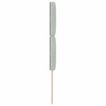vidaXL Tête de lit avec des boutons en cristal  gris clair  90 cm  en velours.
