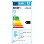 Siemens hb573abr0-four électrique mulfifonction-air pulsé-71 l-pyrolyse-a-inox