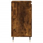 vidaXL Buffets 2 Pièces chêne fumé 40x35x70 cm bois d'ingénierie