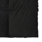 vidaXL Duvet complet toute l'année Noir 220 x 240 cm Microfibre