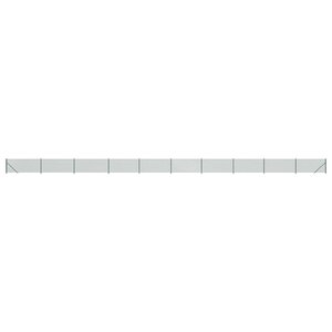 vidaXL Clôture à mailles losangées avec bride vert 0 8x25 m