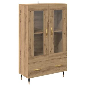 vidaXL Haut Armoire avec tiroir Chêne artisanal 69 5 x 31 x 115 cm