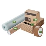 Pack and Move - Kit d'expédition + marqueur noir et adhésif offert