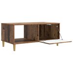 vidaXL Table basse Bois ancien 90 x 50 x 40 cm Bois d'ingénierie