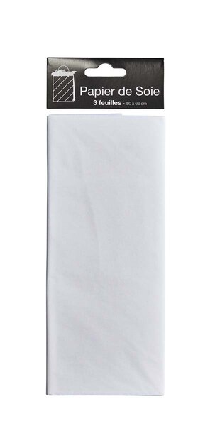 Papier de soie blanc - draeger paris