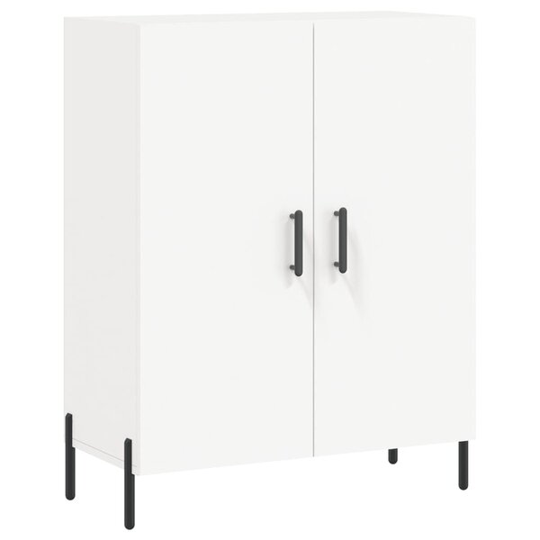 vidaXL Buffet blanc 69 5x34x90 cm bois d'ingénierie