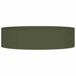 vidaXL Cache-pot de jardin 5 Pièces Vert olive 80 x 80 x 20 cm