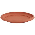 vidaXL Pots de plantes 24 Pièces Rouge brique Ø 26 x 21.5 cm Plastique