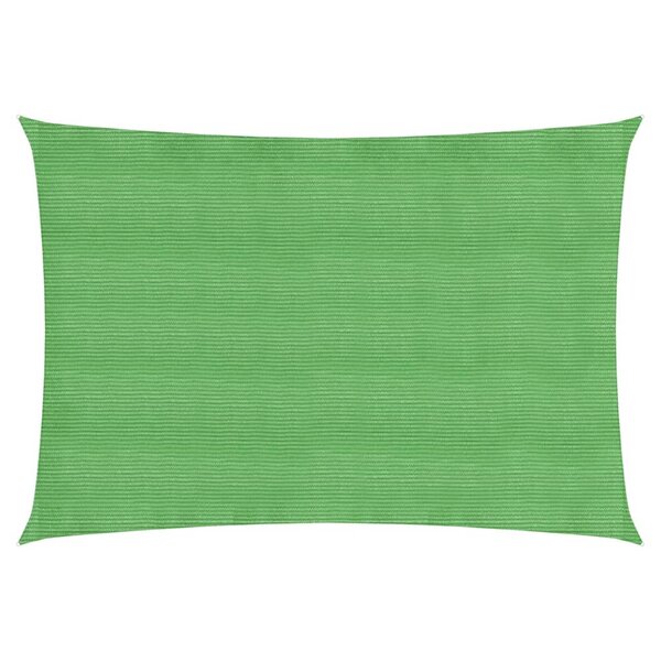 vidaXL Voile d'ombrage 160 g/m² Vert clair 2x4 m PEHD