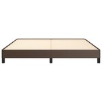 vidaXL Cadre de lit sans matelas marron 180x200 cm similicuir
