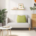 vidaXL Coussin de Dos Vert clair 60 x 20 x 50 cm tissu